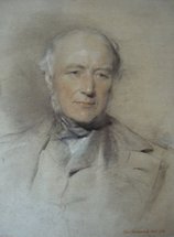 Sir Thomas Phillips (1801 - 1867) by George Richmond (1809 - 1896)